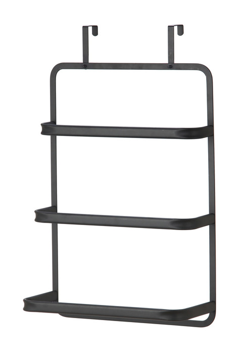 Håndklædeholder dørhængt sort - REN